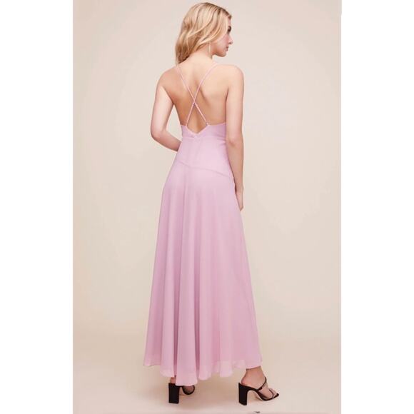 ASTR the Label Holland Ruffle Detail Maxi Dress in Lilac, Medium - Picture 6 of 12